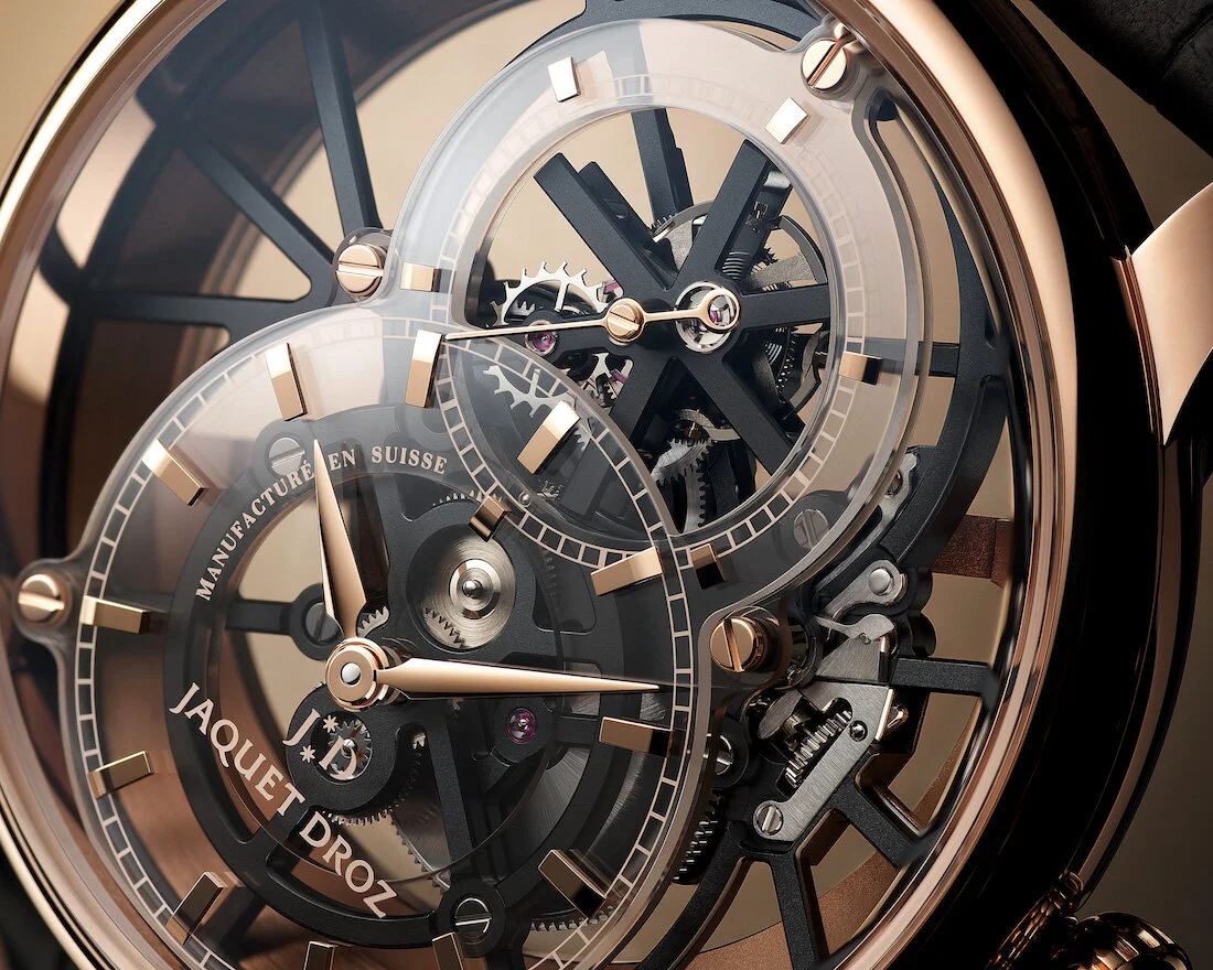 Jaquet clearance droz skeleton